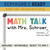 Reimagines Ready Math Talk whiteboard cling on a whiteboard