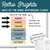 Retro Brights days of the week whiteboard clings and arrows