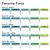 Blue and Green place value label clings font and text color examples
