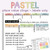 pastel place value whiteboard labels