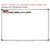Earth Tones place value label clings shown to scale on a 4x6 foot whiteboard mockup
