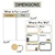 Location and lunch tracker sizes: 12 by 14 inch base clings and 1.25 inch student number clings