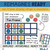 Reimagines Ready ten frame whiteboard cling with counters on a whiteboard