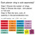 rainbow classroom planner whiteboard clings