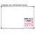Modern Terrazzo whiteboard calendar cling shown to scale on a 4x6 classroom whiteboard, size example 4