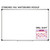 Retro Brights whiteboard calendar cling shown to scale on a 4x6 classroom whiteboard, size example 3