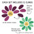 flower classroom behavior tracker display