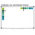 Teacher binder with a hole-punched storage sheet holding reusable voice level clings and hand signal icons for easy classroom organization.