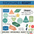 Reimagines Ready 2D and 3D shapes whiteboard clings on a whiteboard