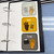 modern terrazzo whiteboard clings showing hand signals for classroom management