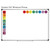rainbow whiteboard clings showing hand signals for classroom management