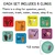 rainbow whiteboard clings showing hand signals for classroom management