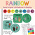 rainbow whiteboard clings showing hand signals for classroom management
