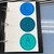 blue and green CHAMPS whiteboard display