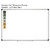 Modern Terrazzo CHAMPS letter clings alone on a 4x6 classroom whiteboard