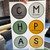 modern terrazzo CHAMPS whiteboard display