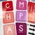 pink and purple CHAMPS whiteboard display