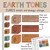 Earth Tones CUBES math strategy clings on a whiteboard