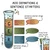 Happy Camper CER test tube with optional claim, evidence, reasoning definition clings and sentence starter bubbles