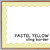 pastel yellow whiteboard cling borders