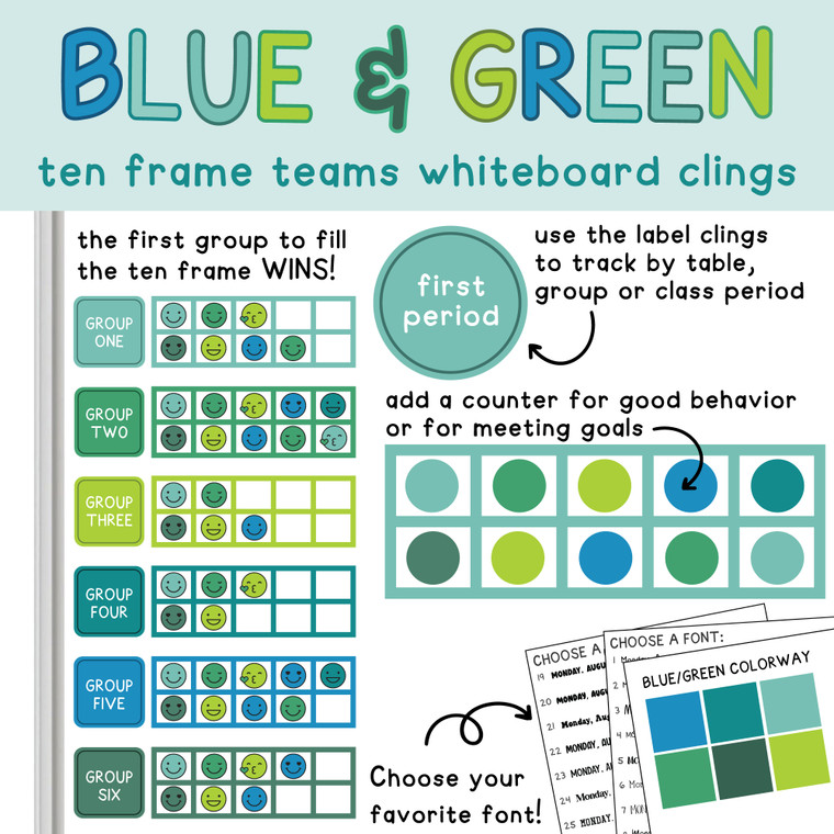 ten frame teams