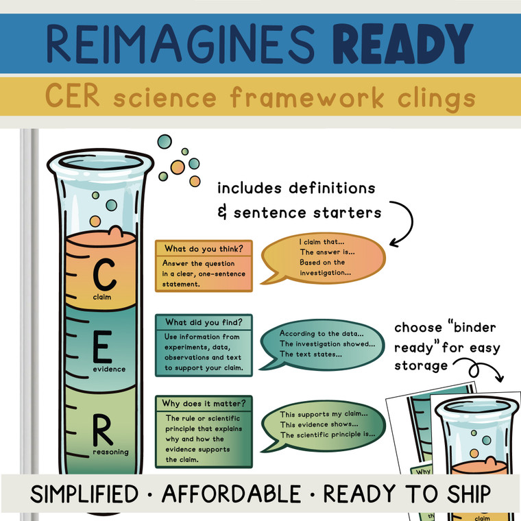 CER science framework display