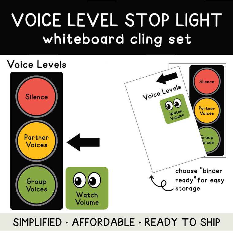 voice level stop light