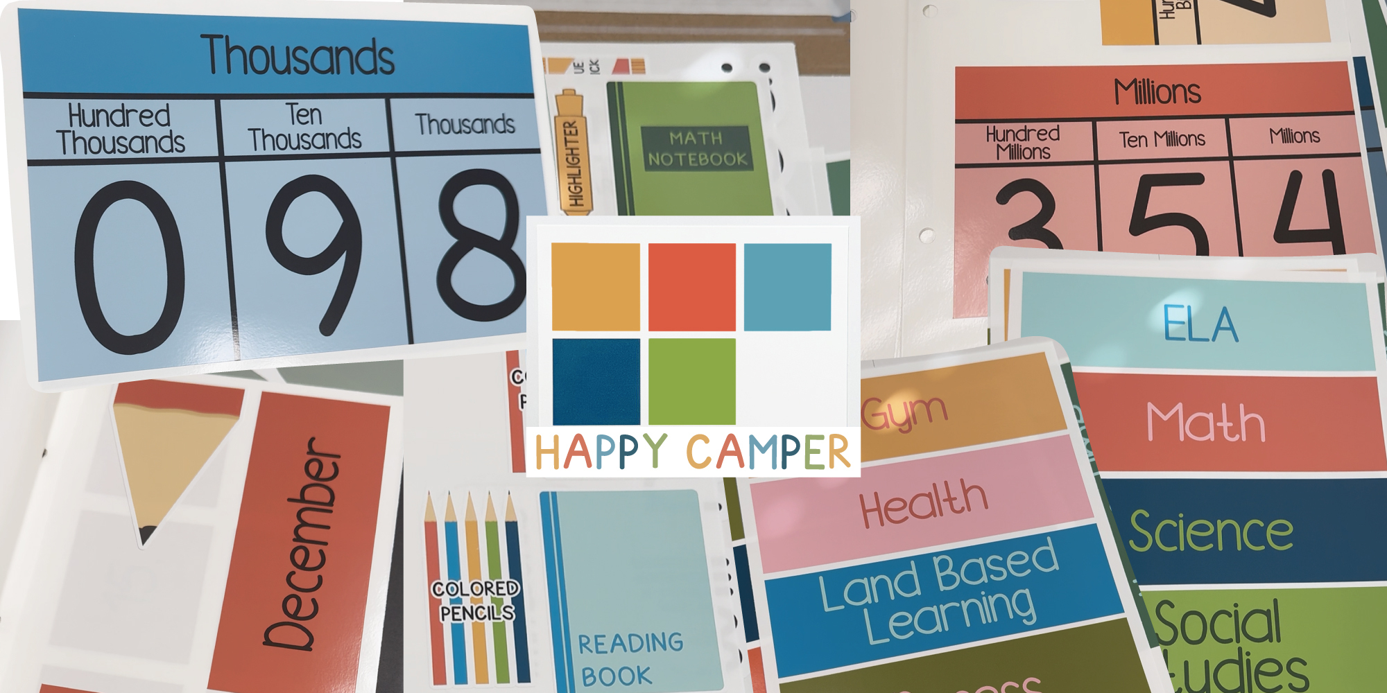 happy camper classroom decor