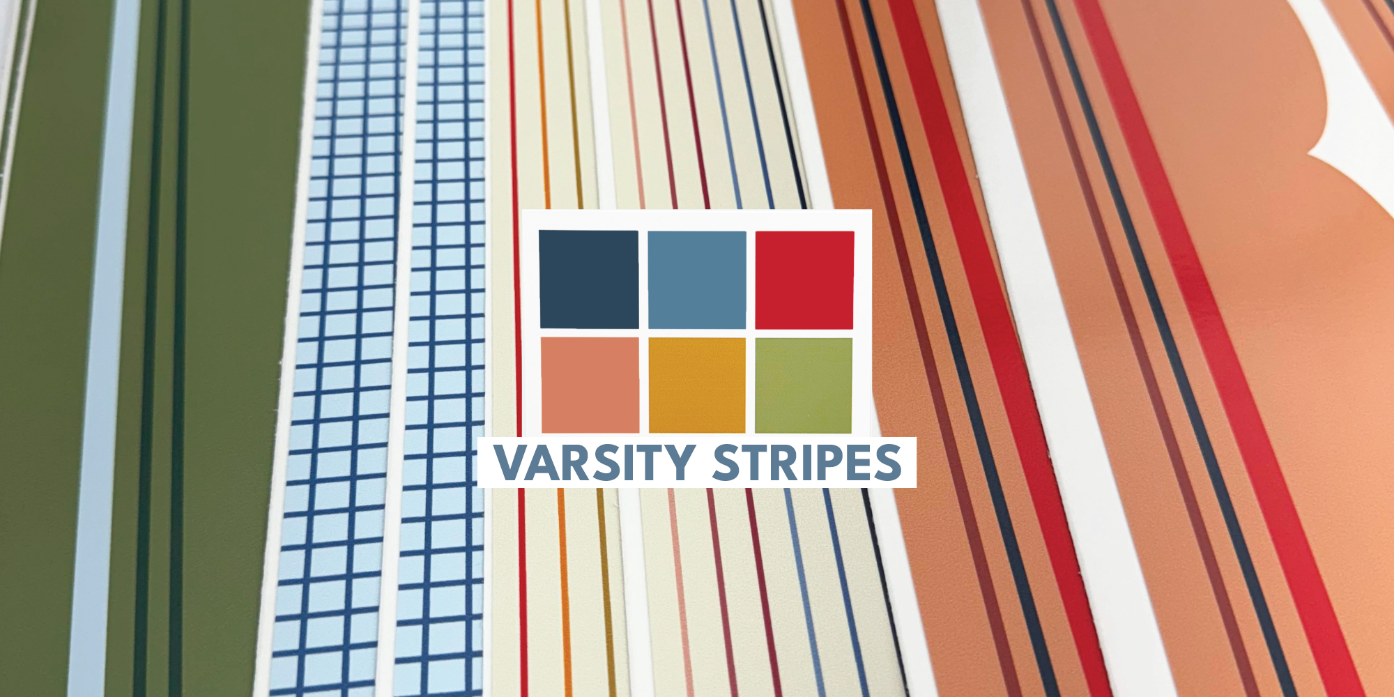 varsity stripes classroom decor