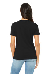 BELLA+CANVAS Women's Relaxed Jersey Short Sleeve V-Neck Tee