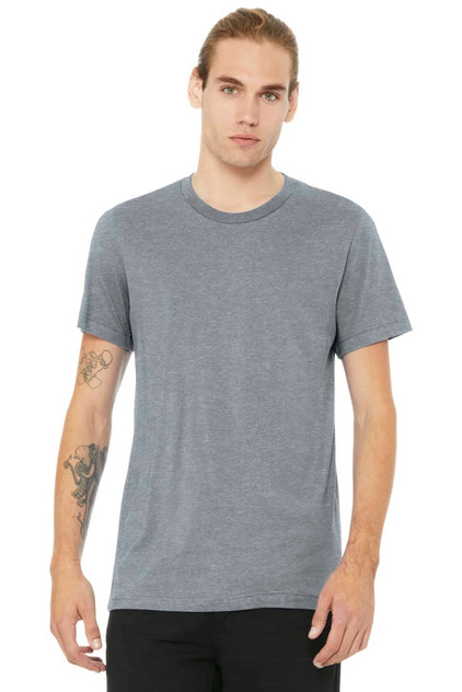 BELLA+CANVAS  Unisex Heather CVC Short Sleeve Tee