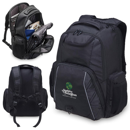 Custom Branded Fortress Laptop Backpack Available in 1 Colour