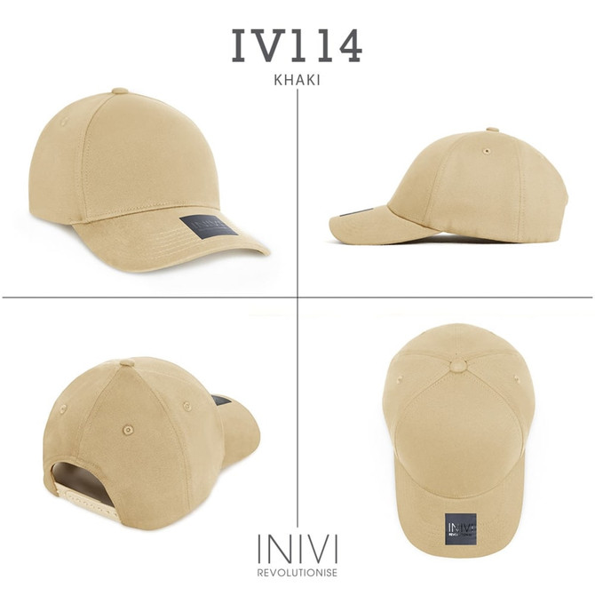 INIVI SEAMLESS FRONT PANEL COTTON SPANDEX - SNAPBACK