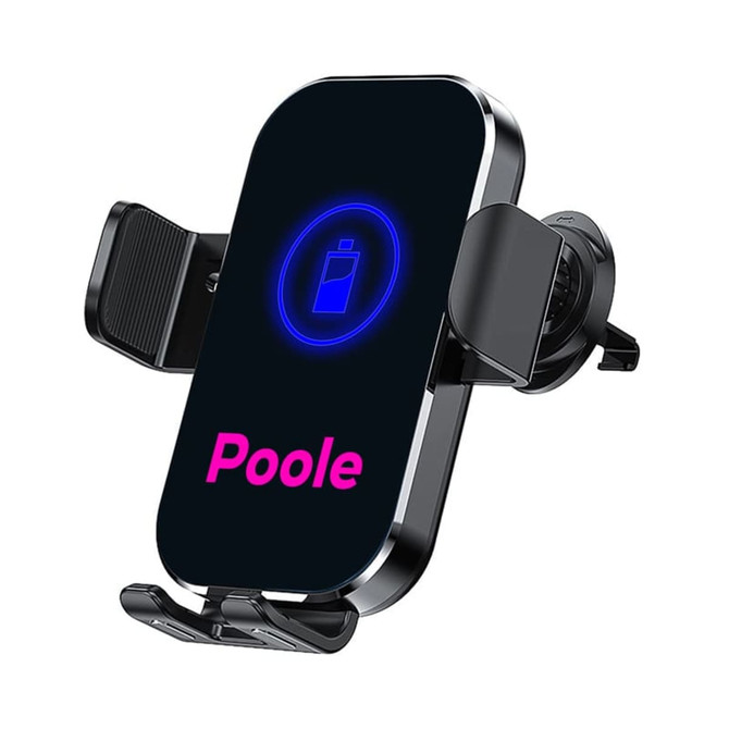 Poole 15W Fast Wireless Car Charger