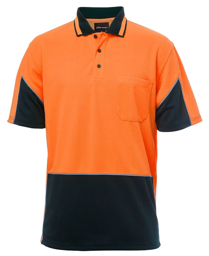 JB's Hi Vis S/S Gap Polo Available in 2 Colours