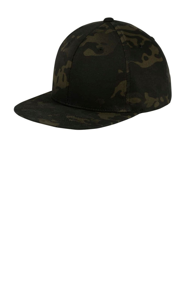 Sport-Tek Yupoong Flat Bill Snapback Cap