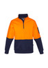 Syzmik Workwear Unisex Hi Vis Half Zip Pullover Available in 2 Colours