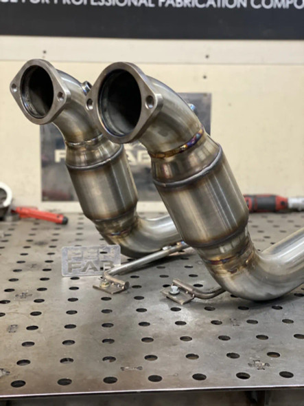 FENFABrication 2020+ Ford Explorer Performance Catted Downpipes
