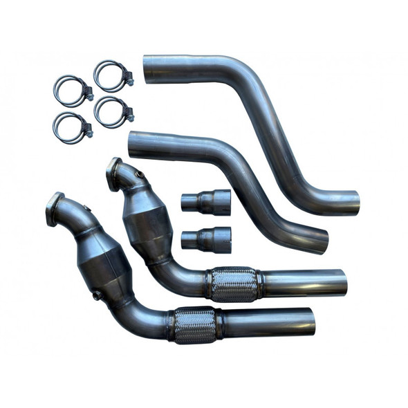 SPD 2020 -2023 Ford Explorer 3.0L ST / Platinum & Lincoln Aviator 304SS Catted Downpipes