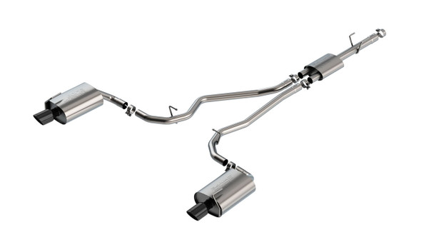 Borla S-Type Exhaust System - Explorer 2.3L (with stock tips)
