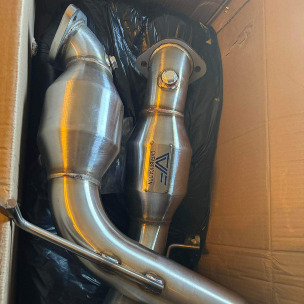 CVF Stainless Steel Catted Downpipes (2020-2023 3.0L Ford Explorer ST)