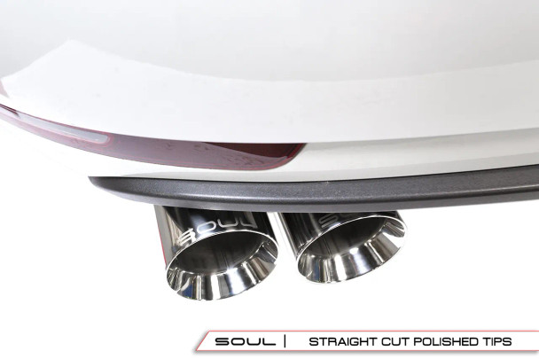 Porsche Macan 2.0T SOUL Resonated Muffler Bypass Exhaust