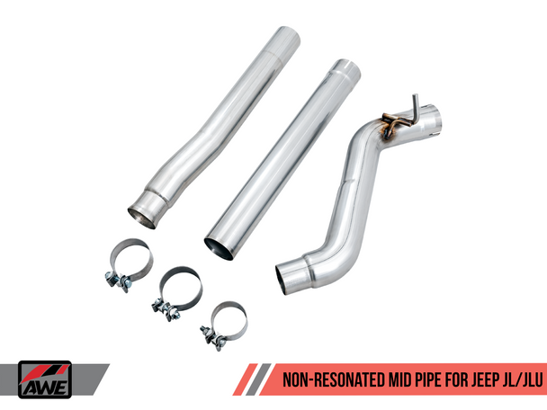 AWE Mid Pipe for Jeep JL/JLU 2.0T