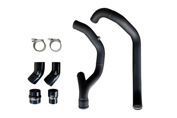 CVF Hot + Cold Aluminum Intercooler Pipe Kit with HKS BOV (2020-2025 3.0L Ford Explorer ST)