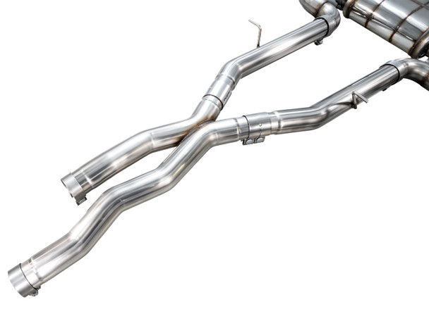 AWE Non-Resonated Performance Mid Pipes for BMW F97 X3 M / F98 X4 M AWE Non-Resonated Performance Mid Pipes for BMW F97 X3 M / F98 X4 M