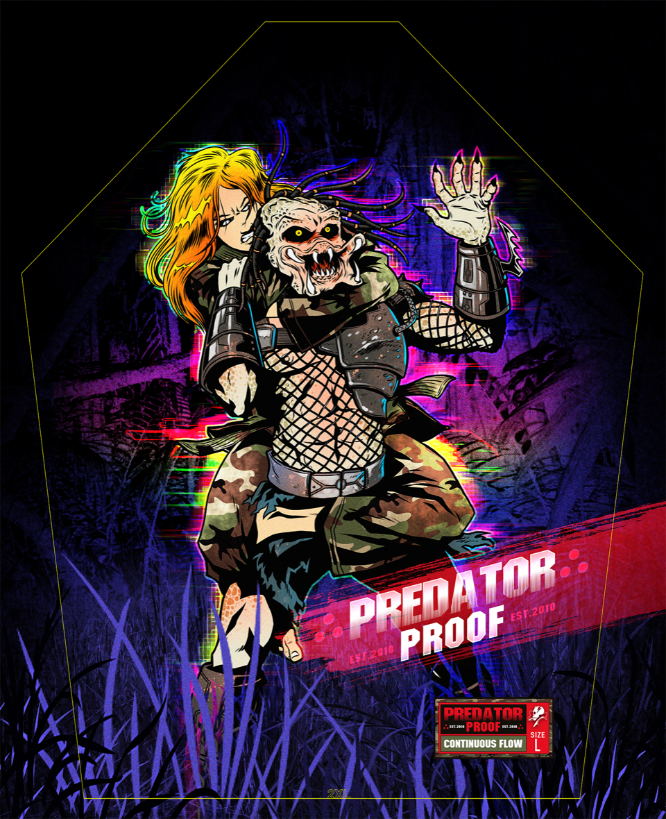 Predator Proof Predator Proof 2018 Rashguard - Continuous Flow BJJ