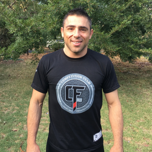 Continuous Flow BJJ Comp Team Logo Premium T-Shirt