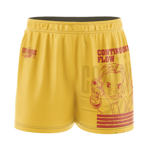 Pup Fiction Elastic Waisted Shorts