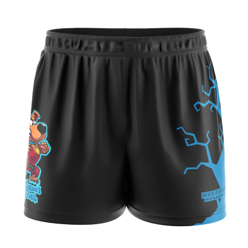 Scooby Blue Elastic Waisted Shorts