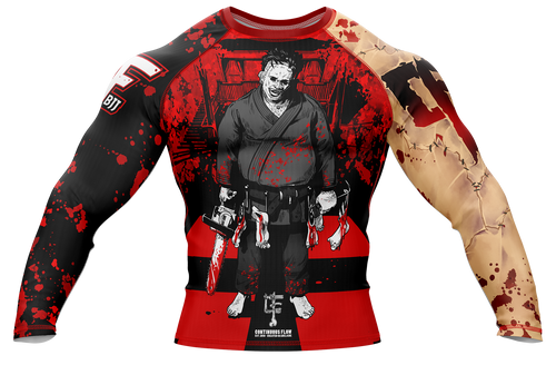 Texas Heelhook Massacre Rashguard Long Sleeve